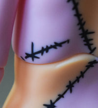 Light Pink, Pink, and Tangerine Orchidaceae with stitch "Tattoos"