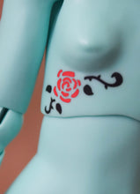 Discounted Mint Orchidaceae with Rose vines and Bat wings "Tattoos"