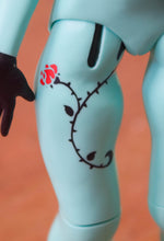 Discounted Mint Orchidaceae with Rose vines and Bat wings "Tattoos"