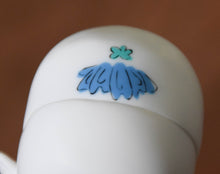 Coconut Orchidaceae with flower and bees "Tattoos"