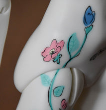 Coconut Orchidaceae with flower and bees "Tattoos"